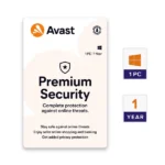 Avast Premium Security (Antivirus Pro) 1 User 1 Year