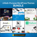 6 Multi-Purpose WordPress Themes - BUNDLE - Download $14.49