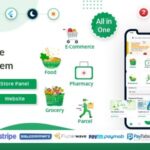 6amMart Multivendor Food, Grocery, eCommerce, Parcel, Pharmacy delivery app with Admin & Website