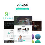 Aagan - Agency Startup WordPress Theme - Download $4.49