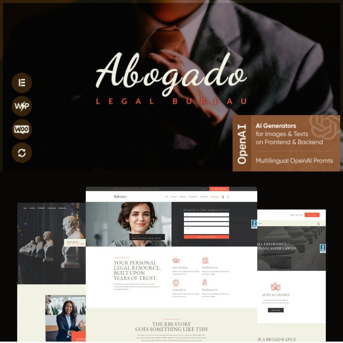 Abogado - Lawyer, Advocate & Legal WordPress Theme $4.49 Abogado - Lawyer, Advocate & Legal WordPress Theme $4.49