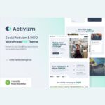 Activizm – Social Activism & NGO Gutenverse FSE WordPress Theme $4.49