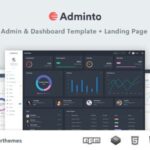 Adminto – Responsive Admin Dashboard