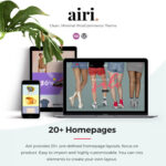Airi - Clean, Minimal WooCommerce Theme - Download $4.49
