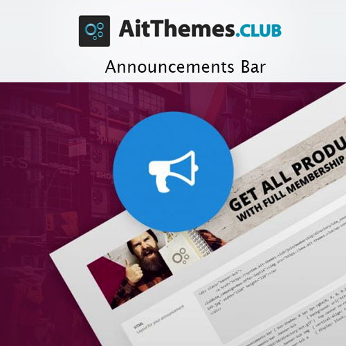 AIT Announcements Bar - Download $4.49