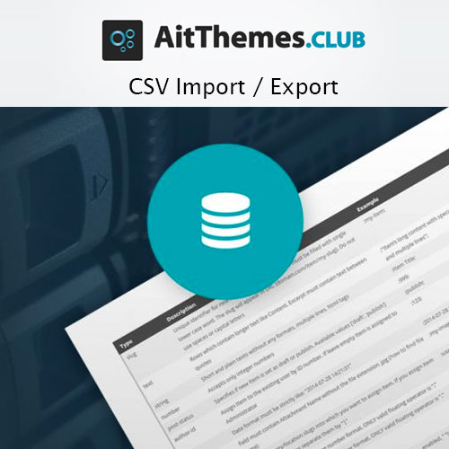 AIT CSV Import / Export - Download $4.49