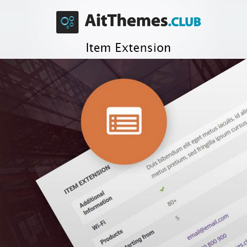 AIT Item Extension - Download $4.49