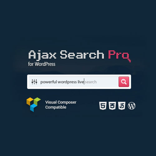 Ajax Search Pro - Live WordPress Search & Filter Plugin - Download $4.49