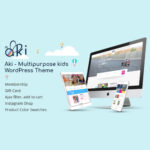 Aki - Multipurpose Kids WordPress Theme - Download $4.49