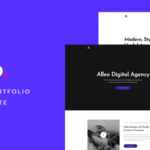 Alleo – Agency & Portfolio HTML Template