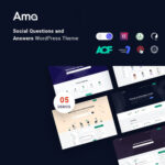 AMA - bbPress Forum WordPress Theme with Social Questions and Answers - Download $4.49