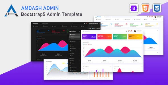 Amdash – Bootstrap 5 Admin Template