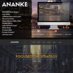 Ananke - One Page Parallax WordPress Theme - Download $4.49