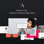 Anemos - A Multiuse Blogging WordPress Theme - Download $4.49