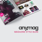 Anymag - Magazine Style WordPress Blog - Download $4.49