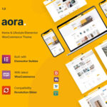 Aora - Home & Lifestyle Elementor WooCommerce Theme - Download $4.49