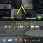 Archi - Interior Design WordPress Theme - Download $4.49