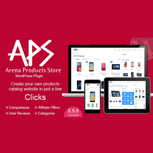 Arena Products Store - WordPress Plugin - Download $4.49