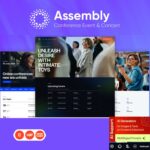 Assembly - Conference Event & Concert WordPress Theme $4.49