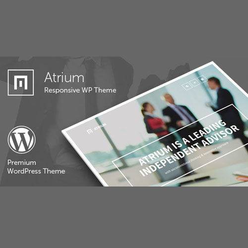 Atrium - Finance Consulting Advisor WordPress Theme - Download $4.49