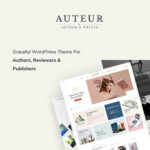 Auteur – WordPress Theme for Authors and Publishers - Download $4.49