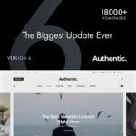 Authentic - Lifestyle Blog & Magazine WordPress Theme - Download $4.49