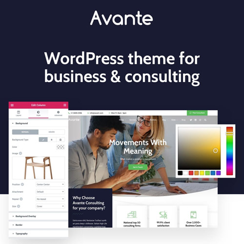 Avante | Business Consulting WordPress - Download $4.49