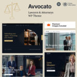 Avvocato - Law Firm WordPress Theme - Download $4.49