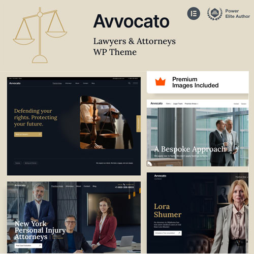 Avvocato - Law Firm WordPress Theme - Download $4.49
