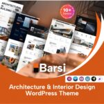 Barsi - Architecture & Interior Design WordPress Theme $4.49