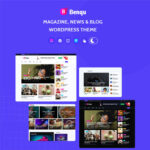 Benqu - News Magazine WordPress Theme - Download $4.49