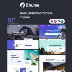 Bhume - Real Estate WordPress Theme $4.49