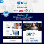 Bixol - Cleaning Services WordPress - Download $4.49