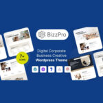 Bizzpro – Digital Corporate Business Creative WordPress Theme Multipurpose - Download $4.49