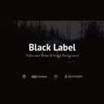 Black Label - Fullscreen Video & Image Background - Download $4.49