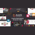Blazin Agency | Creative WordPress Theme - Download $4.49