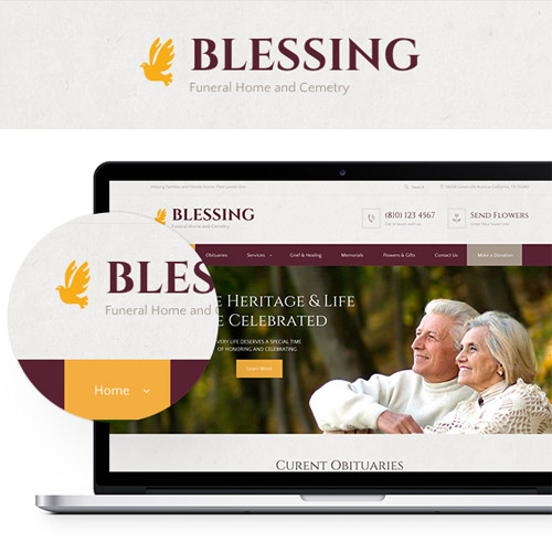 Blessing | Funeral Home WordPress Theme - Download $4.49