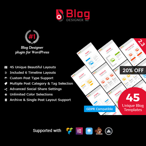 Blog Designer PRO for WordPress - Download $4.49