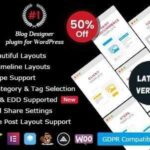 Blog Designer PRO for WordPress GPL v3.4.9