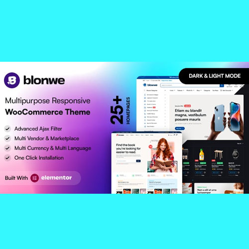 Blonwe - Multipurpose WooCommerce Theme - Download $4.49
