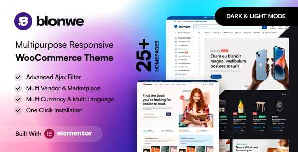 Blonwe Theme GPL v1.3.1 – Multipurpose WooCommerce Theme Blonwe Theme GPL v1.3.1 – Multipurpose WooCommerce Theme