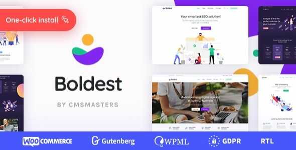 Boldest Theme GPL v1.1.9 – Consulting and Marketing Agency Theme