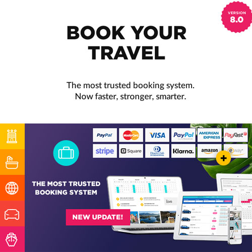 Book Your Travel - Online Booking WordPress Theme - Download $4.49