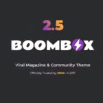 BoomBox - Viral Magazine WordPress Theme - Download $4.49