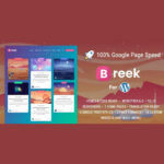 Breek - Minimal Lightweight Masonry AMP Theme for WordPress - Download $4.49