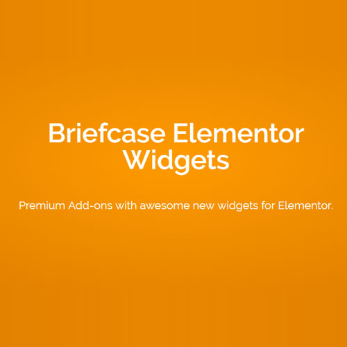 Briefcase Elementor Widgets - Download $4.49