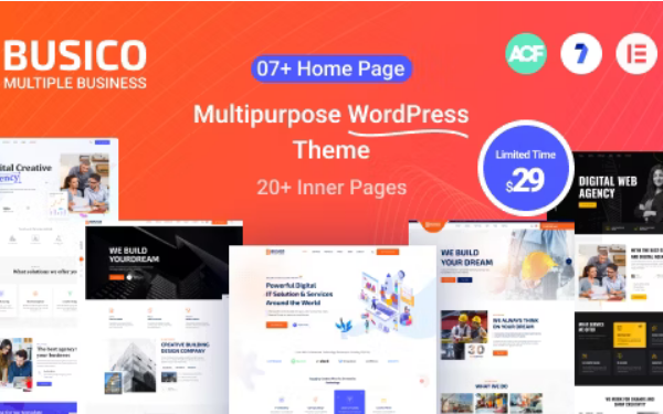 Busico Multipurpose Business Theme