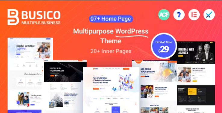 Busico Multipurpose Business Theme Busico Multipurpose Business Theme