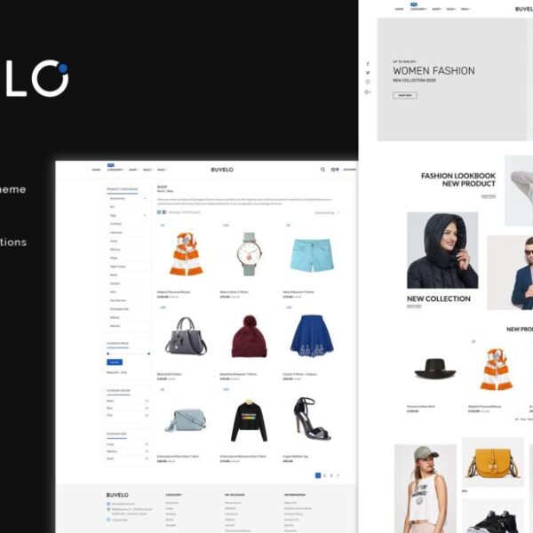 Buvelo The Best Fashion Store WooCommerce Theme