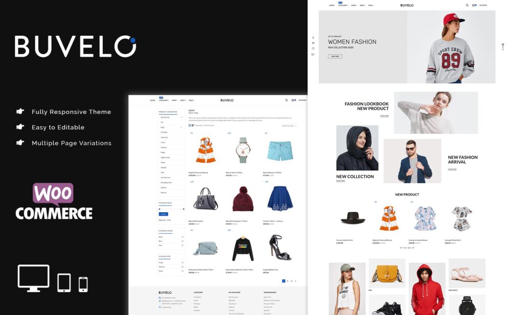 Buvelo The Best Fashion Store WooCommerce Theme Buvelo The Best Fashion Store WooCommerce Theme